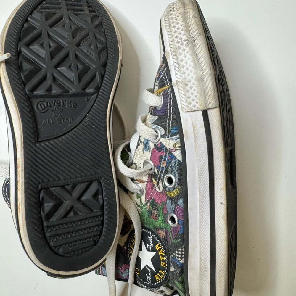 Batman boys high top converse size 11 - Picture 6 of 9